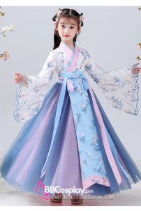 Hán Phục Hằng Nga Ngọc Khuê Cho Bé