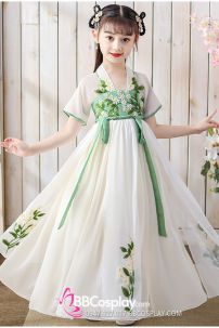 Hán Phục Lục Tiên Hằng Nga Cho Bé