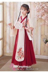 Hàn Phục Hồng Yến Tiên Nữ Hằng Nga Cho Bé