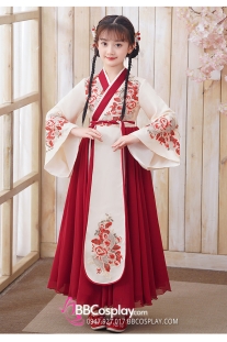 Hàn Phục Hồng Yến Tiên Nữ Hằng Nga Cho Bé