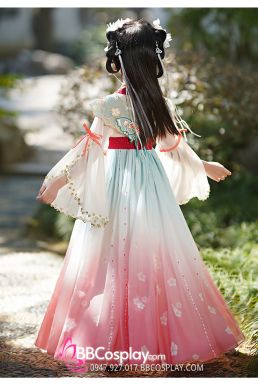 Váy Hằng Nga Trung Thu Bé Gái Mẫu Mới 2023