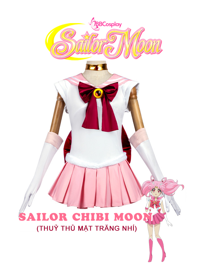 Trang Phục Thủy Thủ Mặt Trăng Nhí  Chibiusa - Sailor Chibimoon