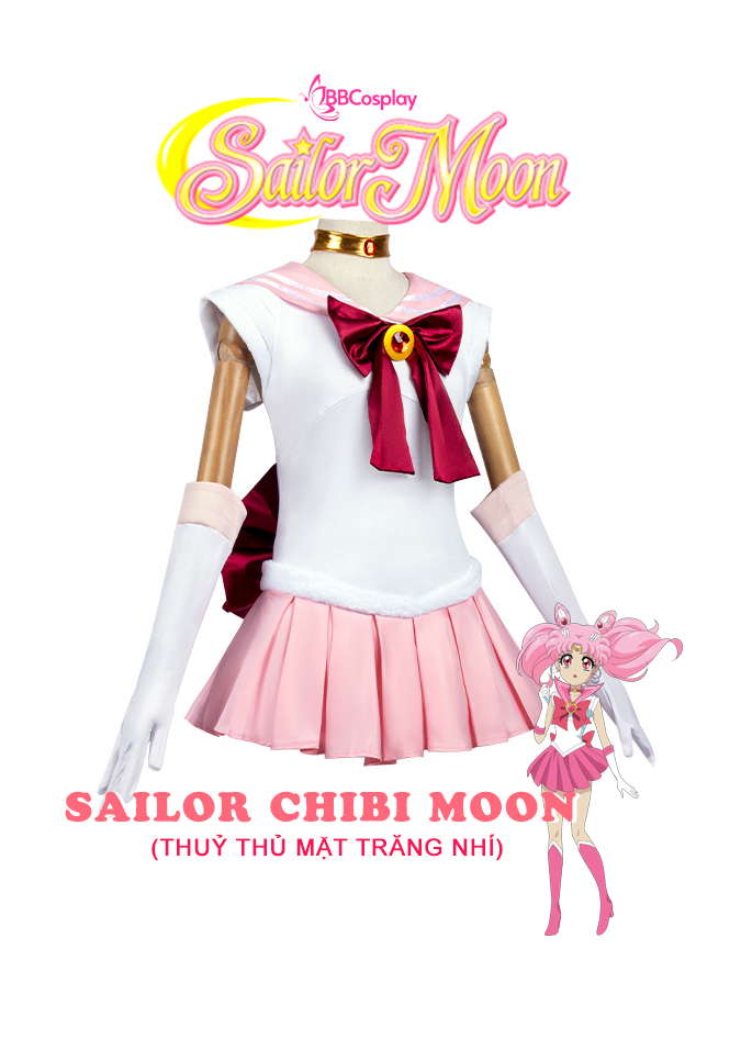 Trang Phục Thủy Thủ Mặt Trăng Nhí  Chibiusa - Sailor Chibimoon