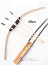 Bộ Cung Tên Dài 60Cm + Mũi Tên Và Ống Tê Gỗ