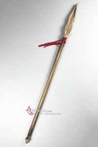 Giáo Thổ Dân Gỗ Đầu Bạc 80Cm