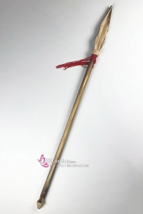 Giáo Thổ Dân Gỗ Đầu Bạc 80Cm