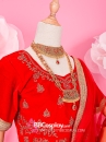 Trang Phục Lahanga Đỏ Ấn Độ Cho Cô Dâu