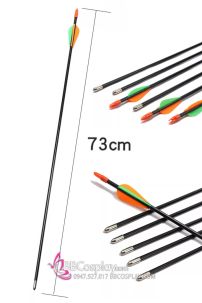 Mũi Tên Thép Carbon 73Cm Cam Xanh