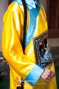 Quan Phục Công Công Nhà Thanh - Mẫu May 2 Lớp