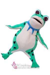 Đồ Mascot Ếch Xanh Bơm Hơi