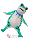 Trang Phục Mascot Ếch Xanh Bơm Hơi