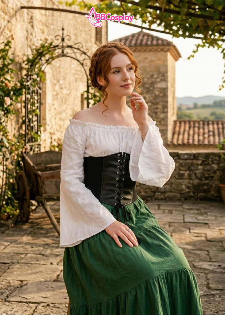 Trang Phục Nữ Hầu Thời Victorian