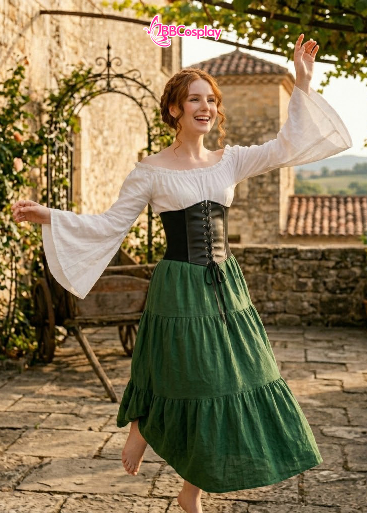 Trang Phục Nữ Hầu Thời Victorian