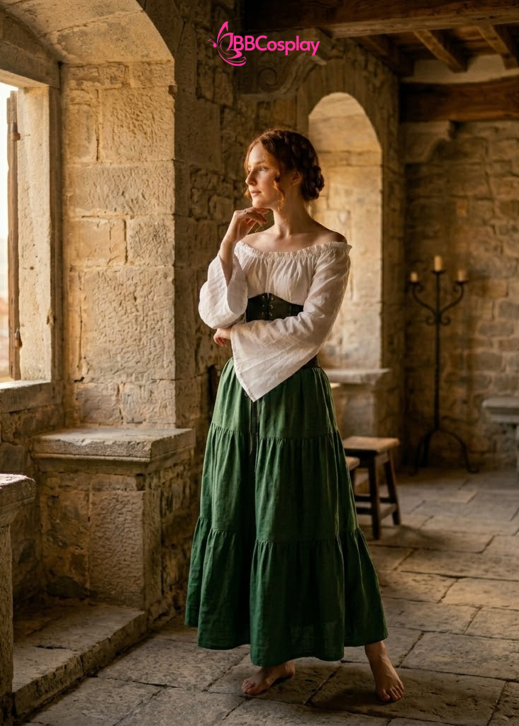 Trang Phục Nữ Hầu Thời Victorian