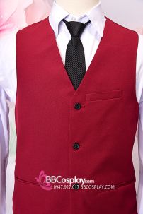 Áo Ghilê Đỏ Cho Nam