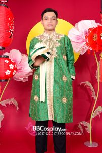 Đồ Ấn Độ Nam Xanh Golden Parrot