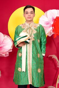 Đồ Ấn Độ Nam Xanh Golden Parrot