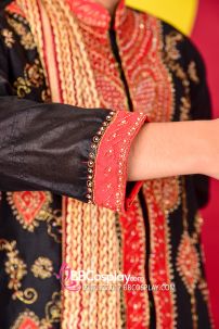 Đồ Kurta In Black Truyền Thống Ấn Độ Nam