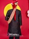 Trang Phục Kurta In Black Truyền Thống Ấn Độ Nam