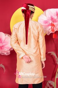 Đồ Nam Ấn Độ Beige Kurta
