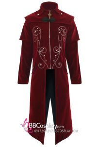 Tuxedo Gothic Đỏ Nhung 18Th Century