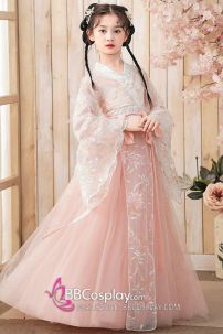Hán Phục Tiểu Tiên Nữ Hằng Nga Cho Bé