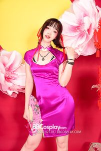 Xường Xám Tím Cơ Bản