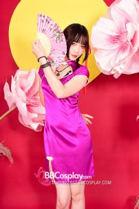 Xường Xám Tím Cơ Bản