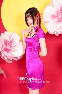 Xường Xám Tím Cơ Bản