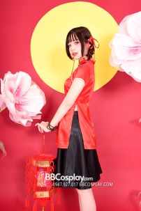 Xường Xám Đỏ Cơ Bản