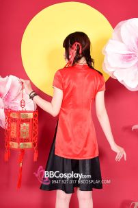 Xường Xám Đỏ Cơ Bản