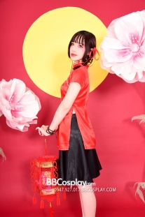 Xường Xám Đỏ Cơ Bản