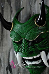 Mặt Nạ Samurai Xanh