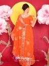 Trang Phục Sari Ấn Độ Cam Carot