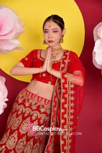 Đồ Lehanga Đỏ