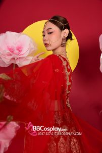 Đồ Lehanga Đỏ