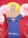 Trùm Đầu Hijab Màu Be Cho Phụ Nữ Hồi Giáo