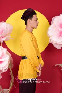 Chú Lùn Bashful Áo Vàng Quần Nâu Trong Bạch Tuyết Và 7 Chú Lùn