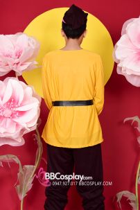 Chú Lùn Bashful Áo Vàng Quần Nâu Trong Bạch Tuyết Và 7 Chú Lùn