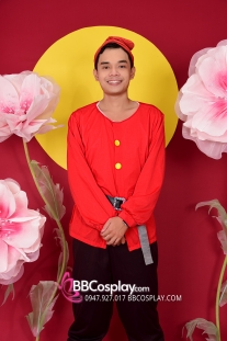 Chú Lùn Grumpy Áo Đỏ Quần Nâu - Bạch Tuyết Và 7 Chú Lùn