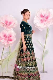 Đồ Lehanga Xanh Vert