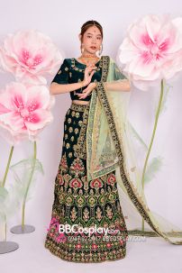 Đồ Lehanga Xanh Vert