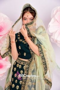 Đồ Lehanga Xanh Vert