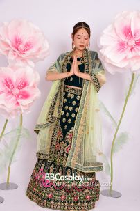 Đồ Lehanga Xanh Vert