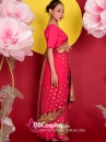 Sari Truyền Thống Ấn Độ Hồng Ruby