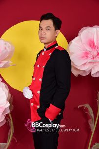 Đồ Door Men Đỏ Đen Thanh Lịch