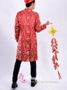 Áo Dài Nam Gấm Đỏ
