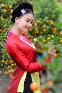 Bộ Trang Phục Tứ Thân Tấm Cám Mẫu Đỏ