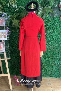 Bộ Trang Phục Tứ Thân Tấm Cám Mẫu Đỏ
