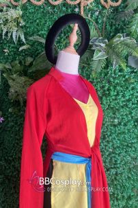 Bộ Trang Phục Tứ Thân Tấm Cám Mẫu Đỏ